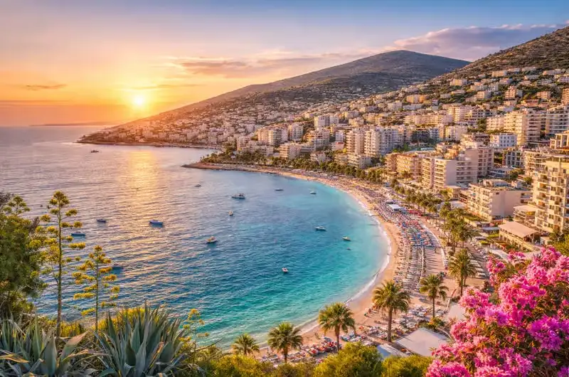 Sarandë: pamje e qytetit