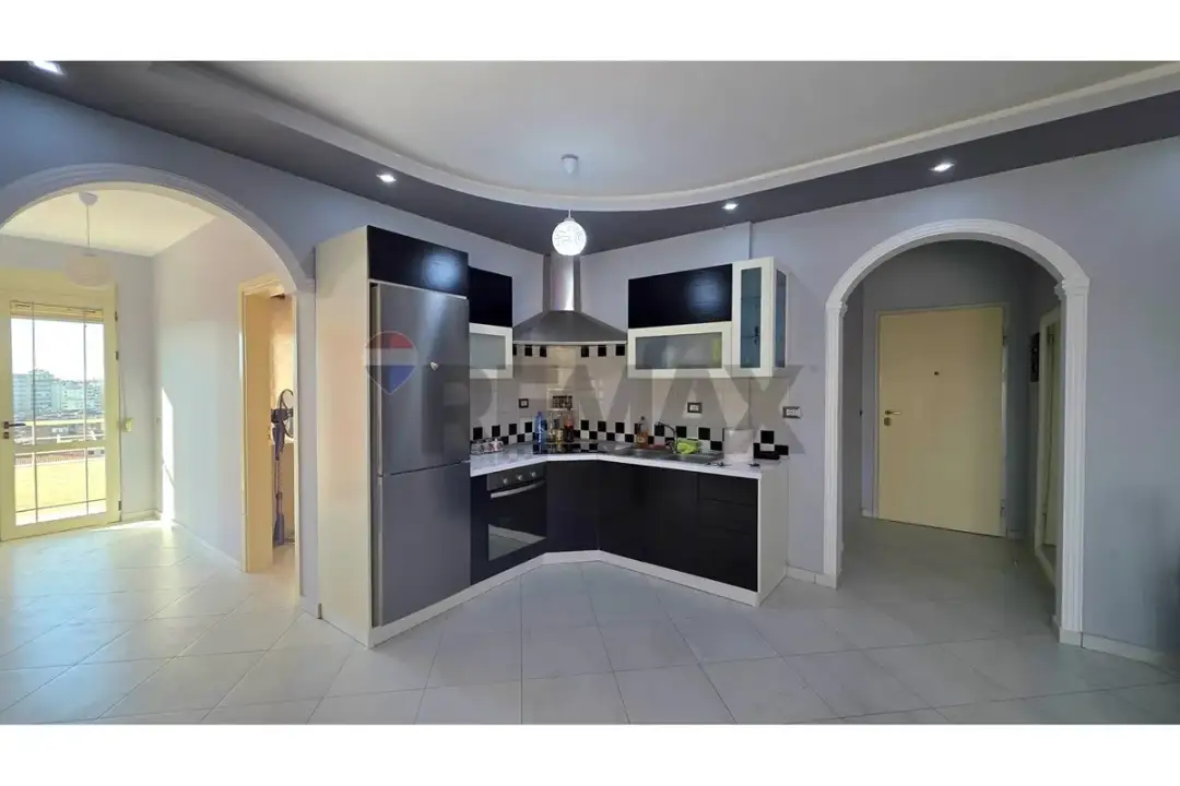 Cucina, appartamento 2+1 in affitto a Valona, 102 m²