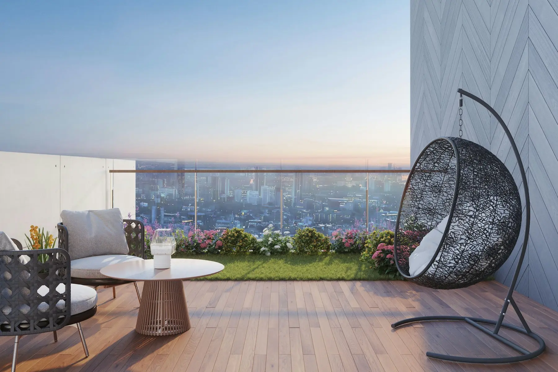 Ballkoni — Penthouse 4+2 i ri në Shëngjin