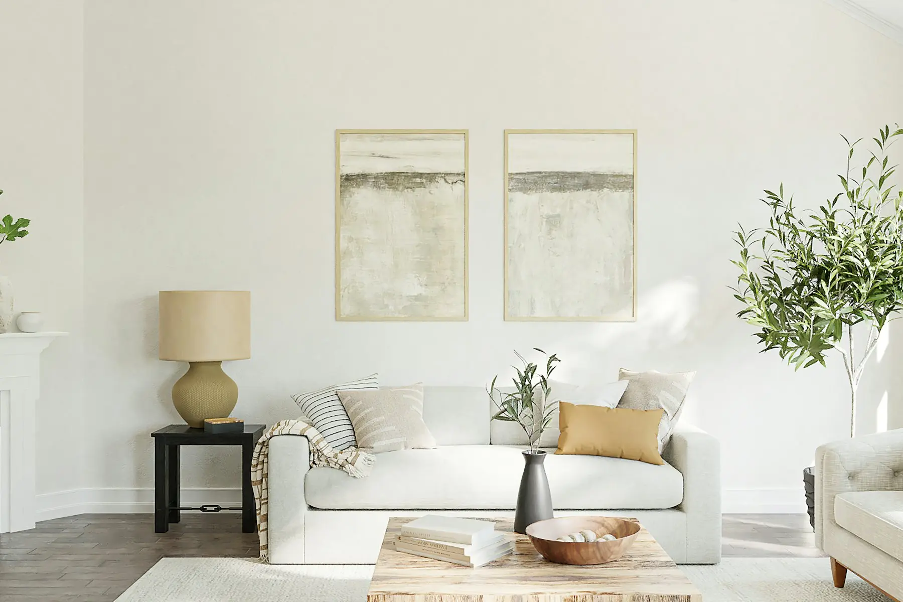 Living room — New 1+1 Apartment in Don Bosko