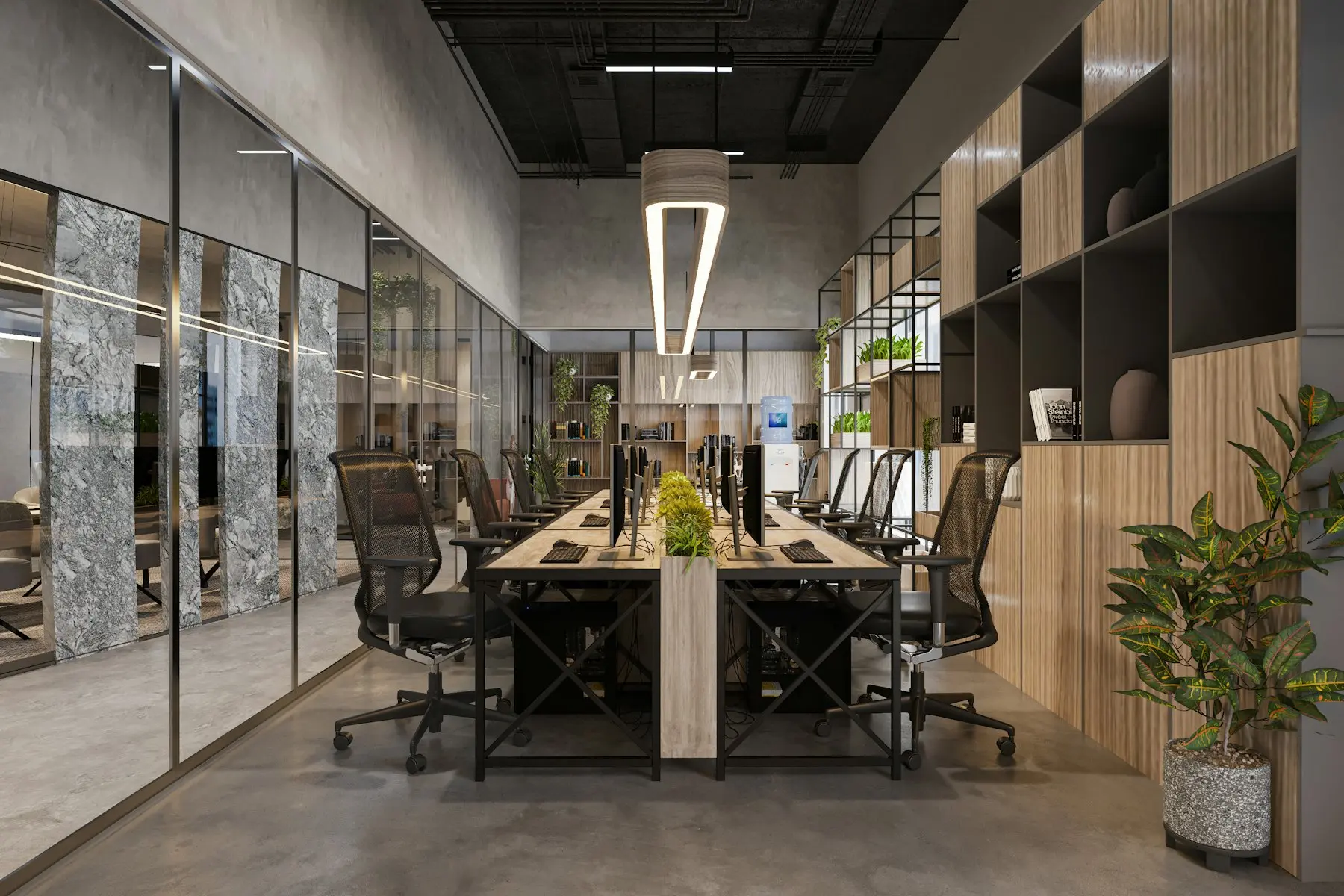 Interior — 485 m² Office Space in Shkëmbi i Kavajës
