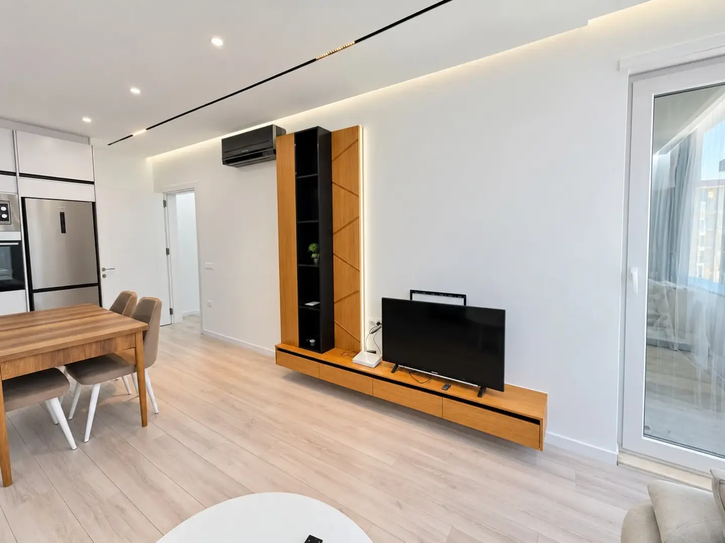 Bedroom, 2+1 apartment for rent in Tirana
