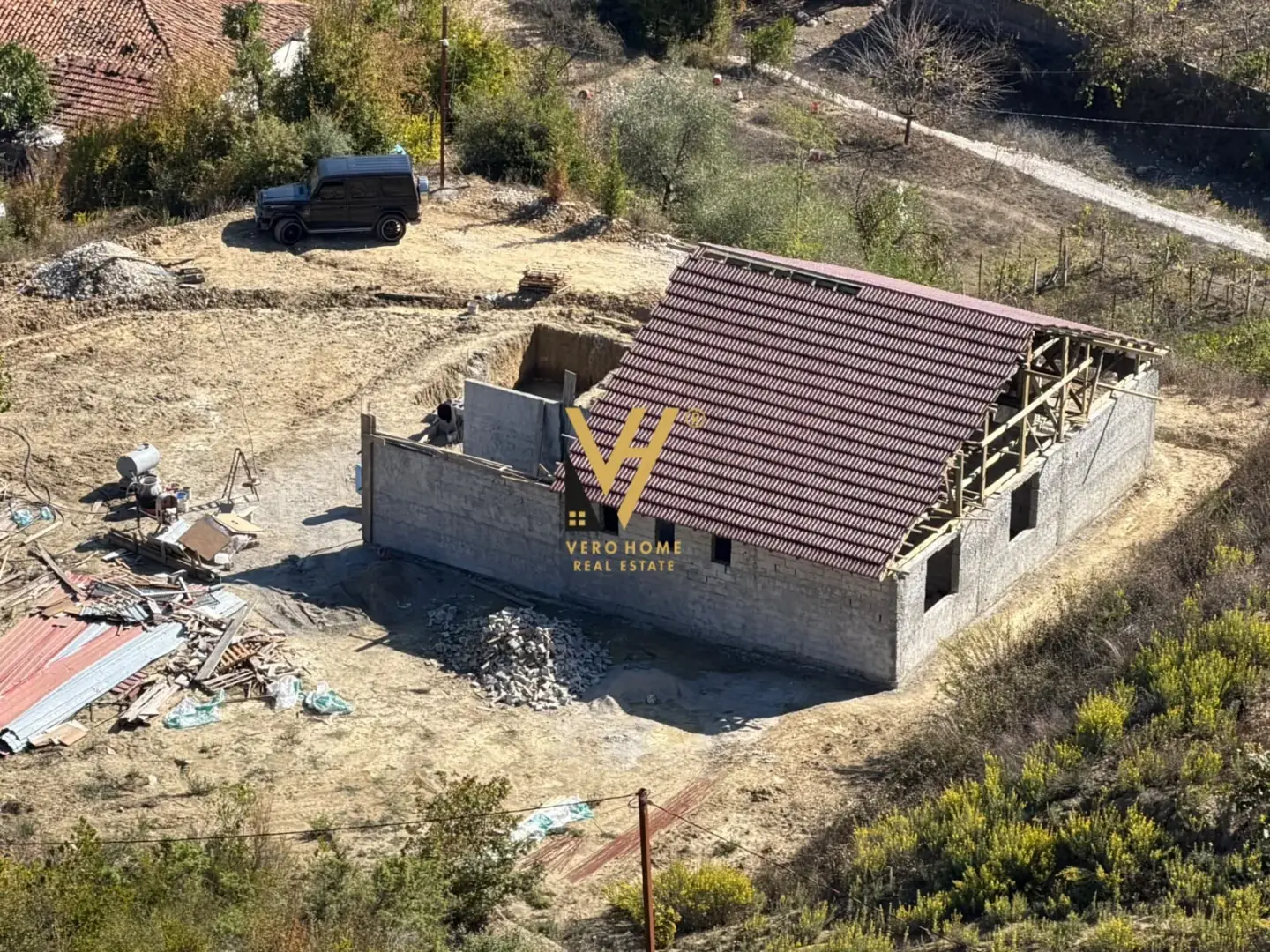 Küche, Villa 5+2+5 zu verkaufen in Tirana