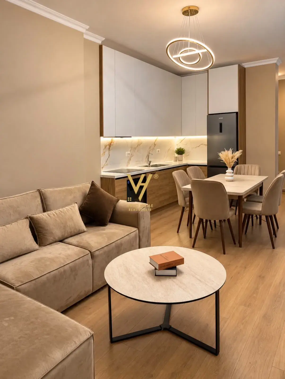 Cucina, appartamento 2+2 in vendita a Tirana