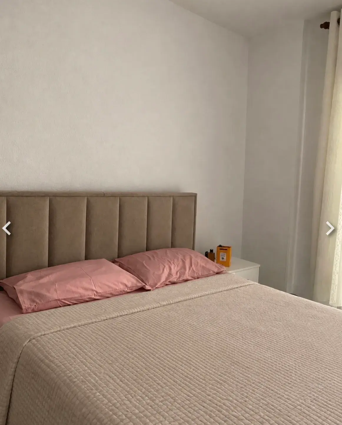Camera da letto, appartamento 1+1 in affitto a Rruga e Dibrës, Tirana