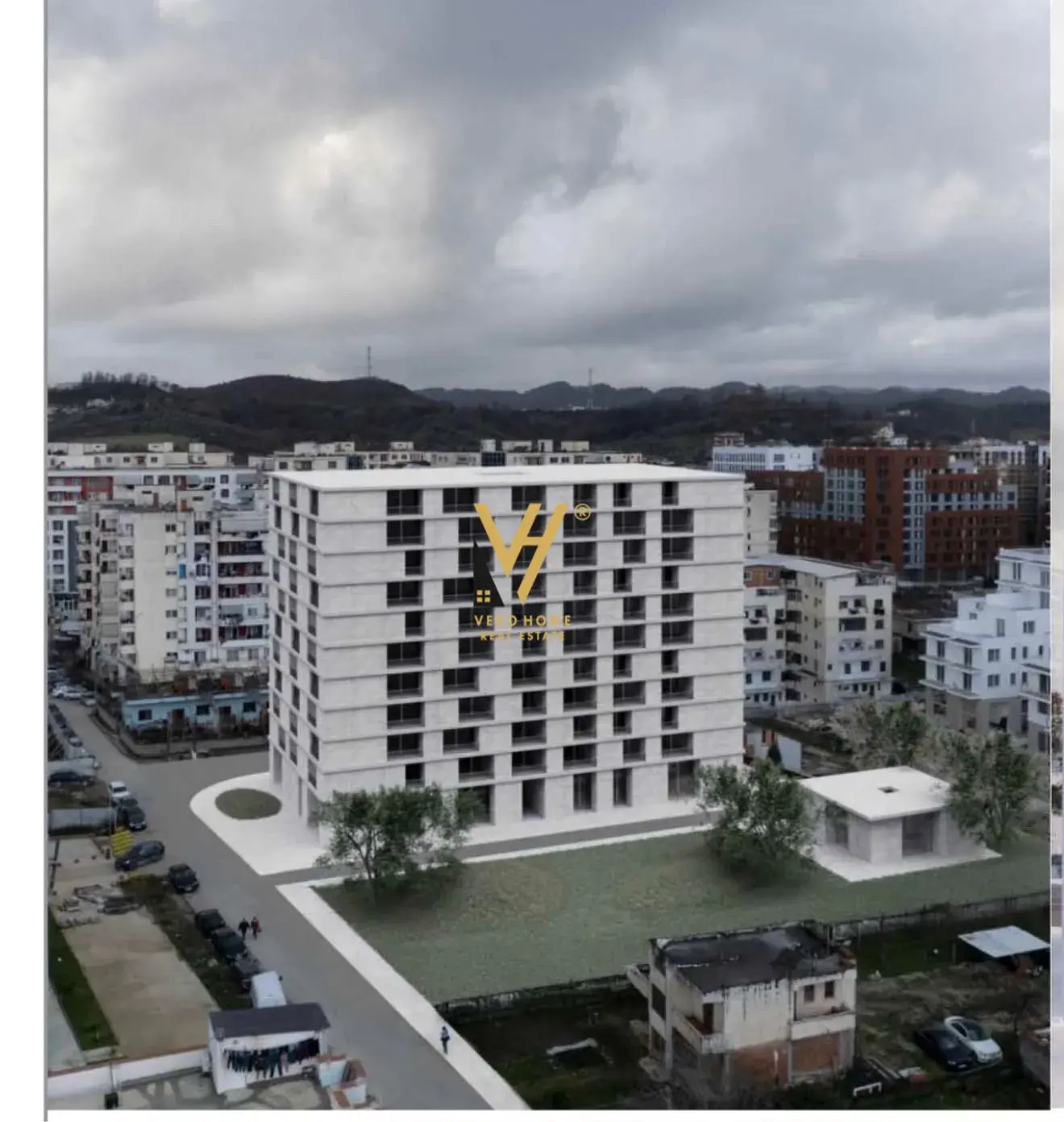 Dhoma e ndenjes, apartament 1+1 në shitje në Astir, Tiranë