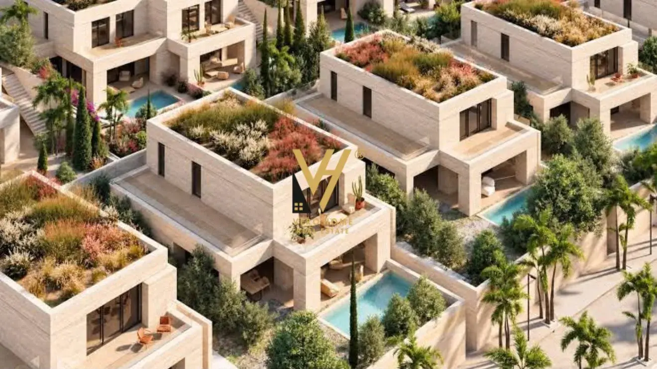 Dhoma e ndenjes, apartament 1+1 në shitje në Dhërmi