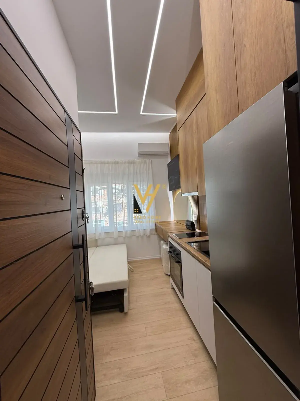 Küche, Einzimmerwohnung zu vermieten in Myslym Shyri, Tirana