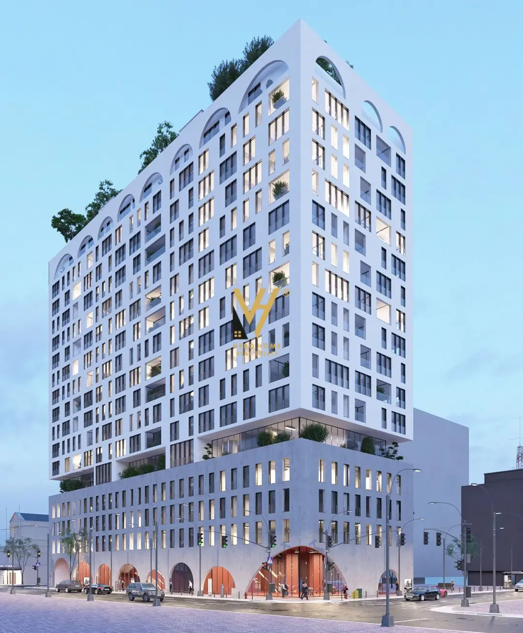 Dhoma e ndenjes, apartament 1+1 në shitje në Komuna e Parisit, Tiranë, 78 m²