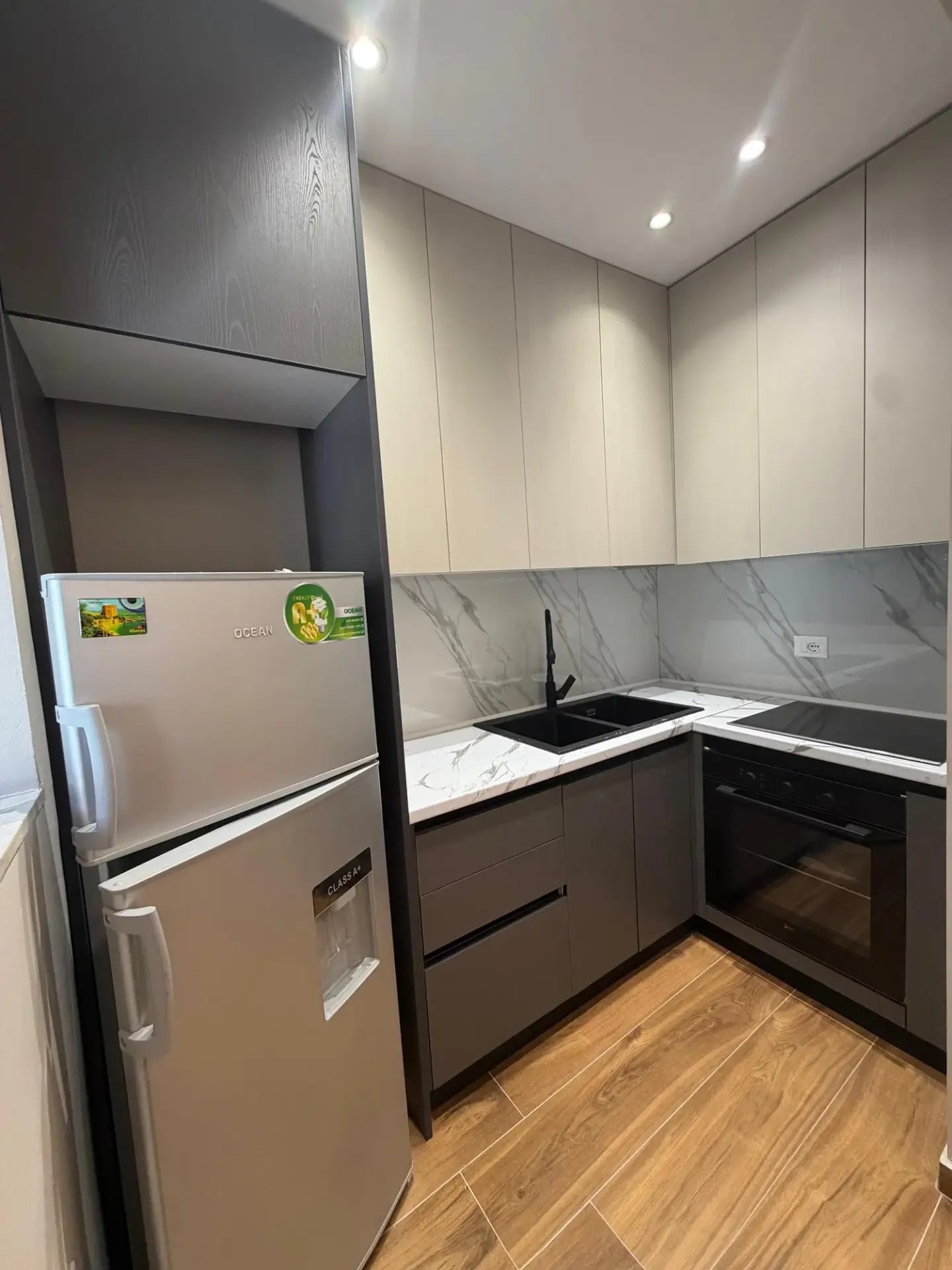 Küche, Wohnung 3+1 zu vermieten in Medreseja, Tirana