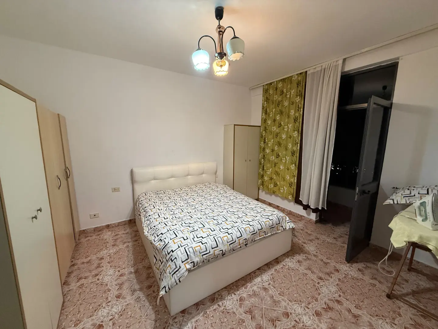 Bedroom, 1+1 apartment for rent in Yzberisht, Tirana