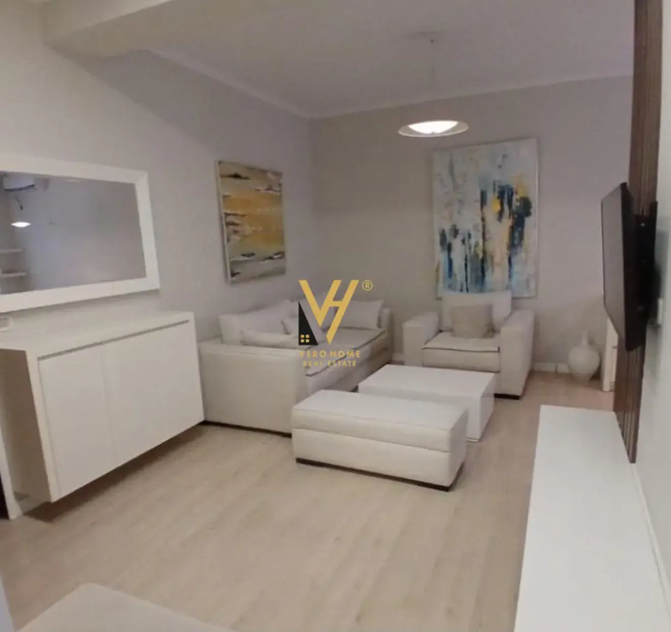 Wohnzimmer, Wohnung 2+1 zu vermieten in Kodra e Diellit, Tirana