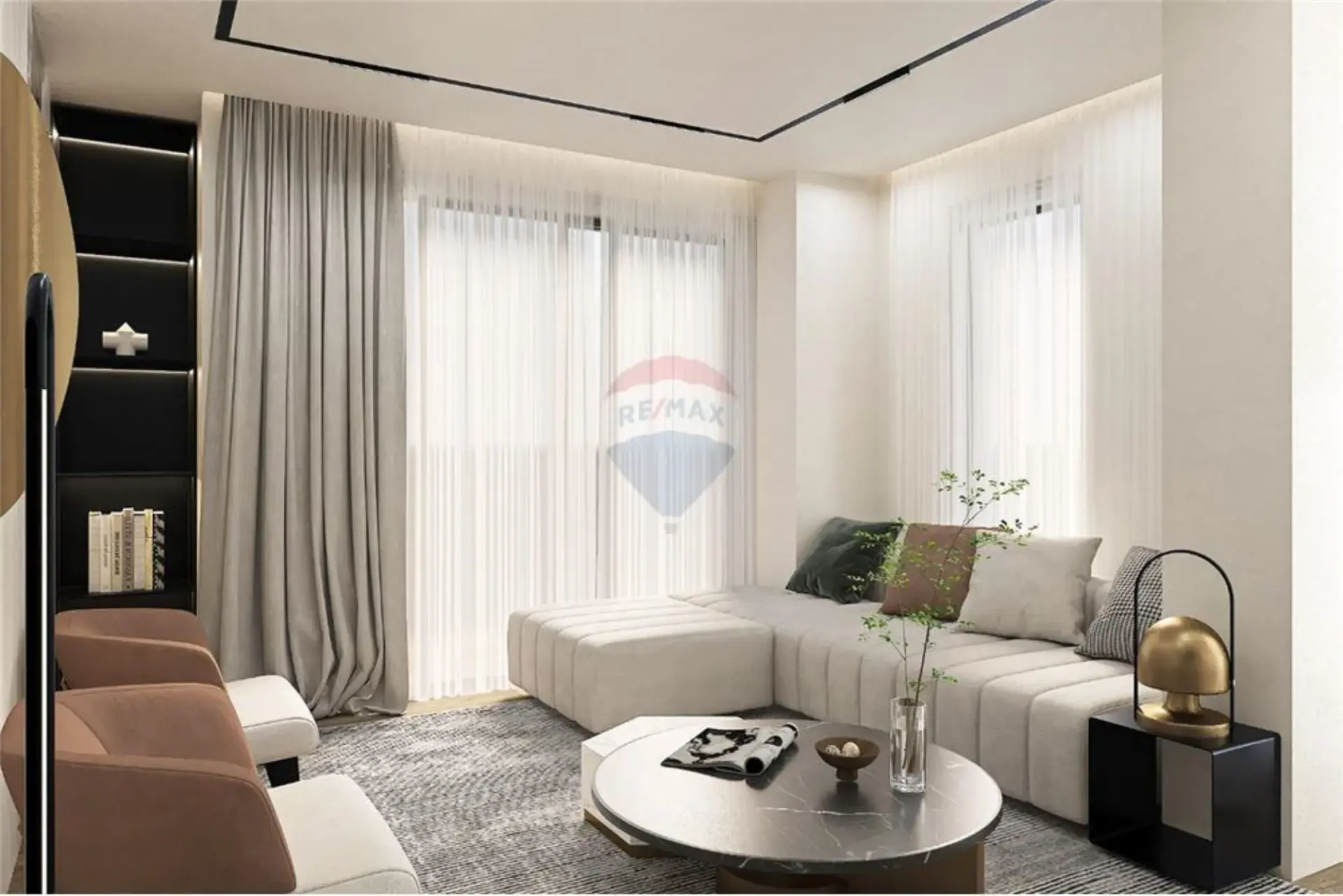 Balkon, Wohnung 2+1 zu verkaufen in Lungomare, Vlora