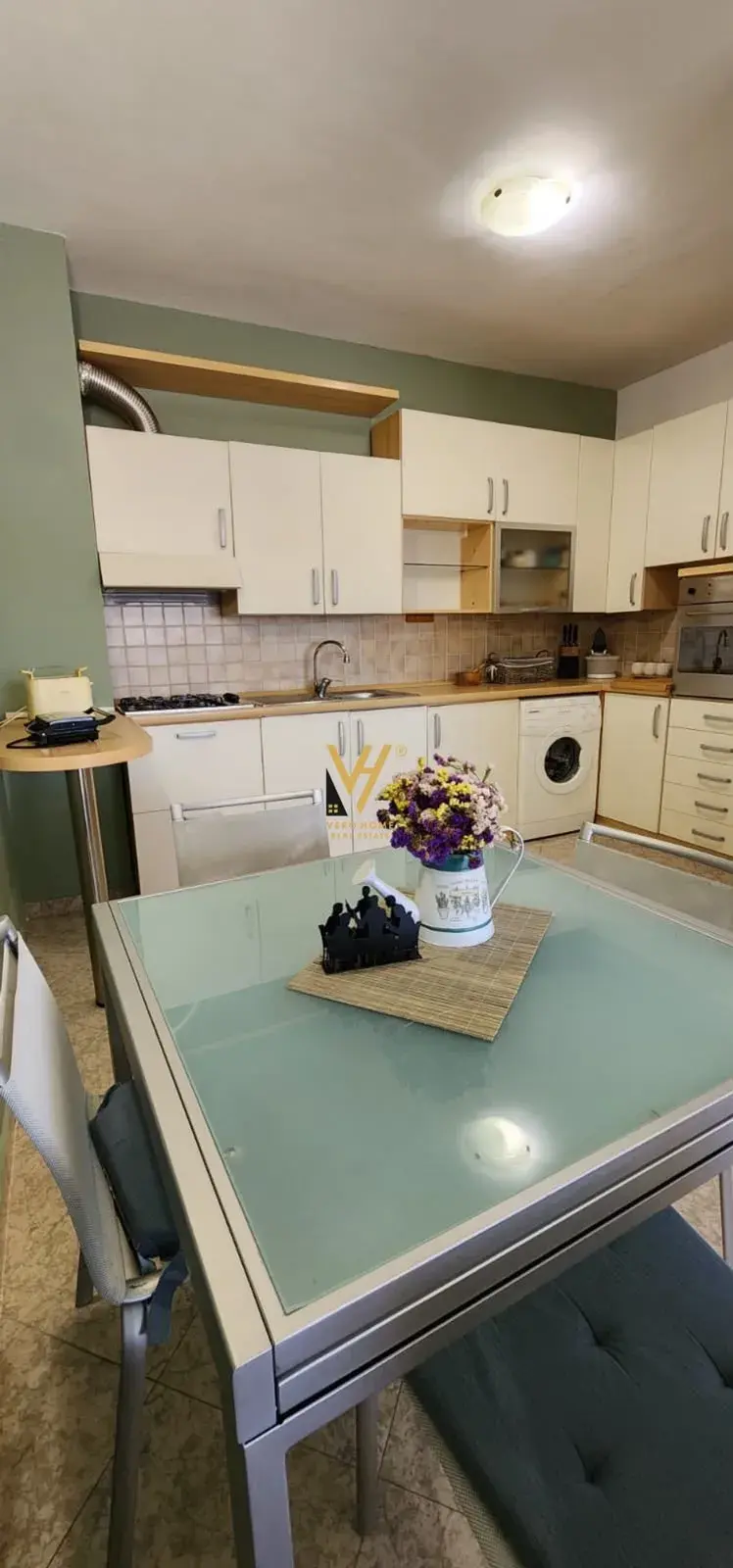 Dhoma e gjumit, apartament 1+1 me qira në Pazari i Ri, Tiranë
