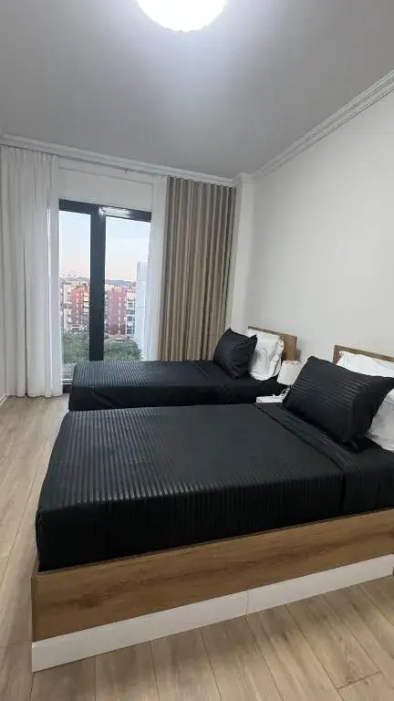 Dhoma e gjumit, apartament 2+1 në shitje në Don Bosko, Tiranë